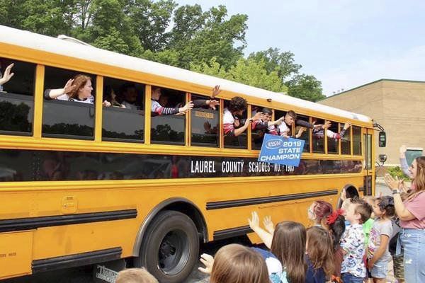 South Laurel bass fishing team celebrating success